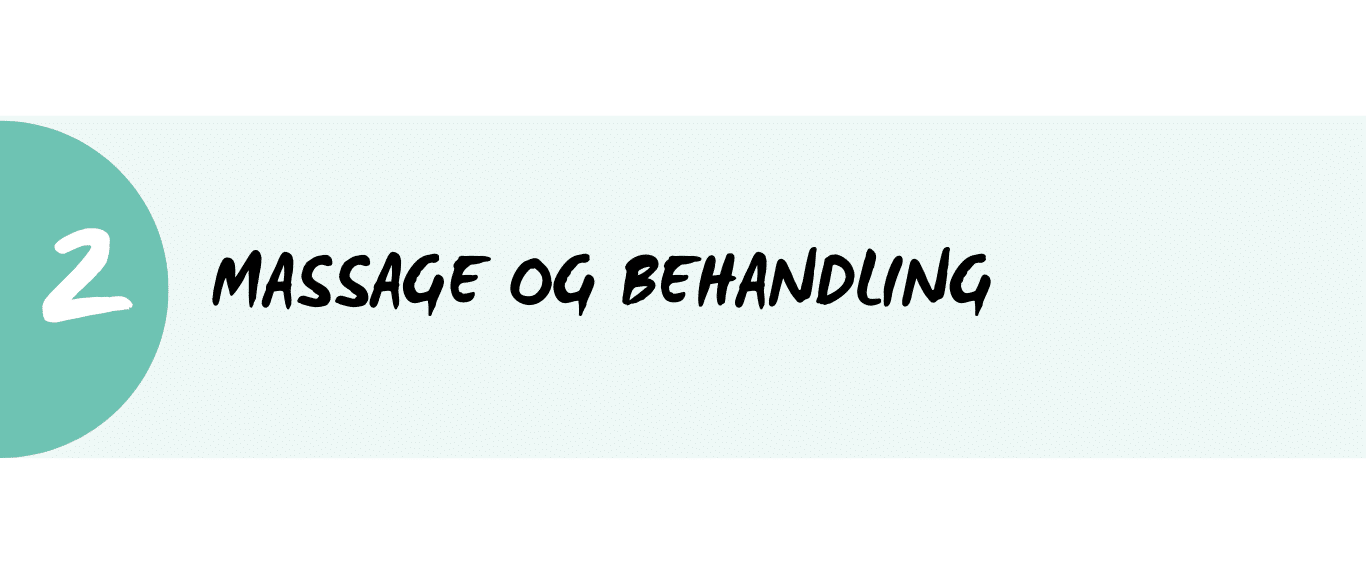 Massage og behandling