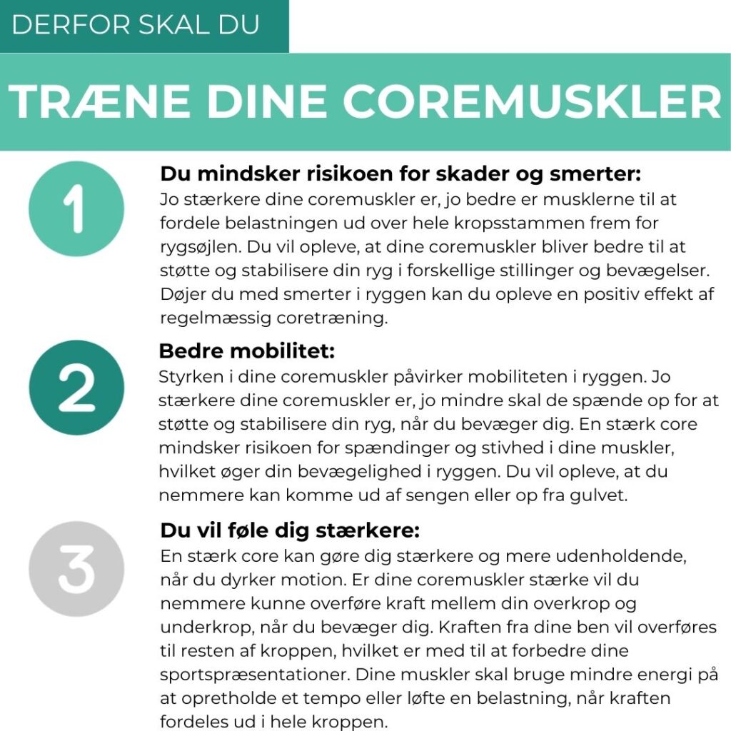 coretræning